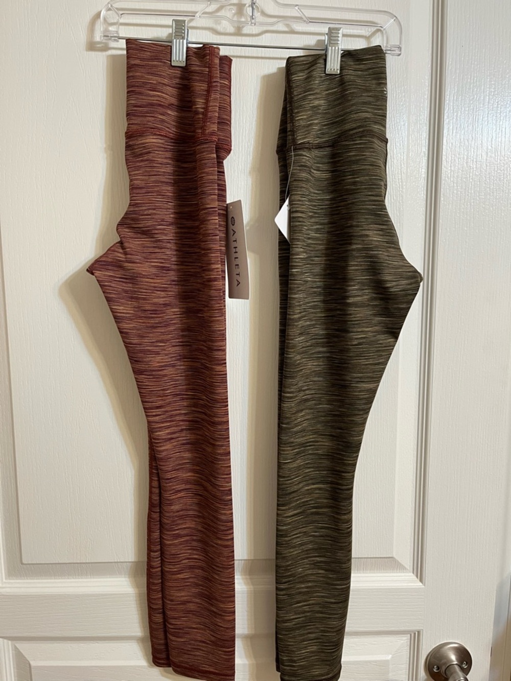 2 Pairs NWT Athleta Transcend 7/8 Leggings